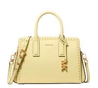 MK Bolso satchel Laila pequeño con tachuelas - Amarillo - Michael Kors ONE SIZE