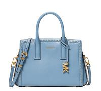 MK Bolso satchel Laila pequeño con tachuelas - Azul - Michael Kors ONE SIZE