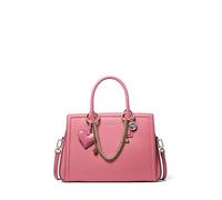 Michael Kors Laila - Bolso mediano para mujer, Herrajes plateados/cadena joya/palisandro, talla de un talla