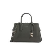 Michael Kors Laila Small Bolso de mano verde oscuro, cuero, mujer