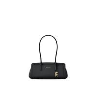 Michael Kors Laila - Bolso de hombro pequeño para mujer, Herrajes dorados/cuero/negro, One Size, Laila - Bolso de hombro pequeño