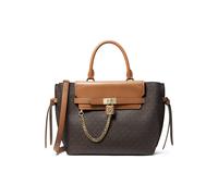 Michael Kors Large Belted Satchel With Chain Detail In Brown Talla: OS | Bandoleras Cruzadas Outlet | Mujer | Marrón