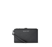 Michael Kors Large Double Zip Wristlet Black Talla: OS | Bolsos Clutch Outlet | Mujer | Negro