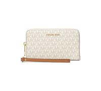 Michael Kors Large Logo Smartphone Wristlet Vanilla Talla: OS | Bolsos Clutch Outlet | Mujer | Blanco