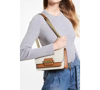 Michael Kors Large Shoulder Bag Vanilla/acorn Talla: OS | Bandoleras Outlet | Mujer | Blanco