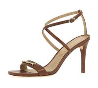 Michael Kors Lena Heeled Sandal, Sandals Mujer, Luggage, 39.5 EU