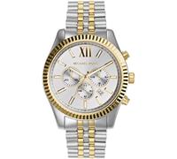 Michael Kors Lexington Bicolor MK8344 Hombre Inoxidable Plata Dorada
