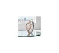 Michael Kors Lexington Señoras Reloj Cronógrafo Tri Tono Pulsera Plata Dial MK5735