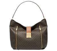 Michael Kors LG Hobo Shldr, Hand Bag Women, Brn/Acorn, One Size