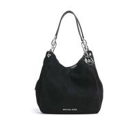 Michael Kors Lillie Large Bolso de hobo negro, Rauleder, mujer