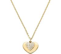 Michael Kors Love Collar de corazón con Cristales de pavé Chapado en Oro MKC1120AN710