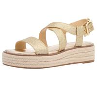 Michael Kors Lynn Alpargata para mujer, Oro pálido, 38 EU