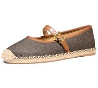 MK Alpargata plana Lynn con logotipo - Marrón - Michael Kors EU 36.5