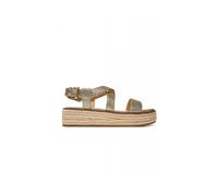 Michael Kors Lynn Alpargata para mujer, Oro pálido, 37 EU