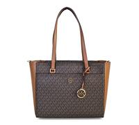 Michael Kors Maisie - Bolsa de piel de guijarro grande 3 en 1, marrón