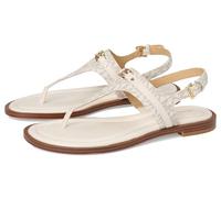 Michael Kors - Sandalia T-bar con estampado del logo - Shoes - Mujer - Beige - 36 EU -