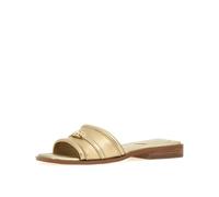 Michael Kors Mandy Slide Sandal, Sandals Mujer, Dorado Claro, 39.5 EU