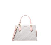 Michael Kors Marilyn - Bolso mediano con accesorios dorados/MK Signature/Blush Multi