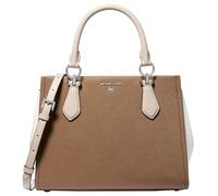 Michael Kors Marilyn Md Satchel, Crudo y nogal, One Size