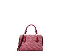 Michael Kors Marilyn Small Signature Logo Messenger Cherry
