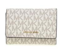 Michael Kors Bryant Monedero crema, imitación de cuero, mujer