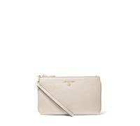 Michael Kors Medium Top-Zip Wristlet, Jet Set Charm-Pulsera Mediana con Cremallera Superior para Mujer, Herrajes Dorados/Crema Claro, Talla de un Talla