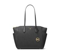 Michael Kors Marilyn Bolsa shopping negro, cuero, mujer