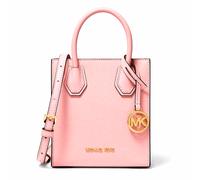 Michael kors mercer - bolso cruzado de piel granulada extra pequeño,