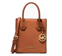 Michael kors mercer extra-small pebbled leather crossbody bag (luggage