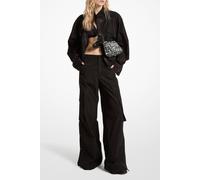 Michael Kors Mid-rise Wide Cargo Pants Black Talla: 2 | Pantalones Formales Outlet | Mujer | Negro