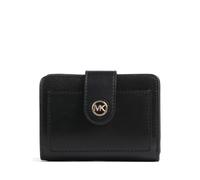 Michael Kors MK Charm Monedero negro, cuero, mujer