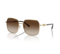Michael Kors Mujer MK1145B CADIZ 101413 Gafas de sol Metal Oro Marrón Cuadrada Normal Sombreado