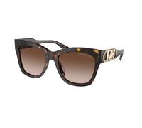Michael Kors Mujer MK2182U EMPIRE SQUARE 300613 Gafas de sol Acetato Tortuga Marrón Mariposa Normal Sombreado