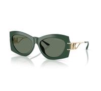 Michael Kors Mujer MK2235U NAVARRA 40063H Gafas de sol Inyectado Verde Verde Geométrico Normal