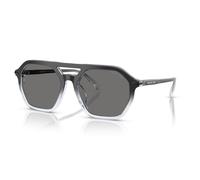 Michael Kors Hombre MK2251U JACKSON HOLE 401381 Gafas de sol Acetato Negro Gris Piloto Polarizado