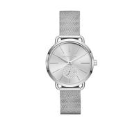 Michael kors reloj portia en tono plateado rf mk3843