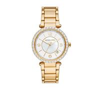 Michael kors reloj parker de acero en tono dorado rf mk4693