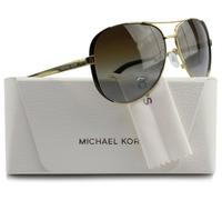 Michael Kors MK5004 Chelsea Aviador Gafas de Sol Polarizadas Dorado Con / Marrón