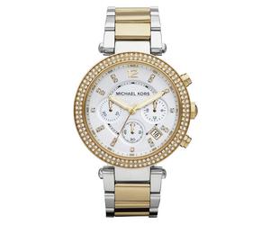 Michael kors mk5626 - reloj de pulsera para hombre, blanco/multicolor