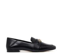 Michael Kors - Mocasín Tiffanie Negro con Logo Dorado - Shoes - Mujer - Negro - 38 EU -