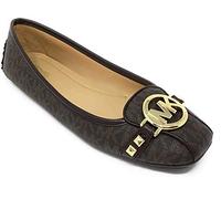 Michael Kors - Mocasines Fulto para mujer, Marrón, 37 EU