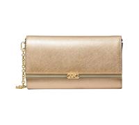 Michael Kors- Mona Large Metallic Saffiano Leather Clutch- Bags- Mujer- Beige- ONE SIZE- Mona Large Metallic Saffiano Leather Clutch