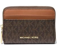 Michael Kors Jet Set | Monedero | marrón | canvas