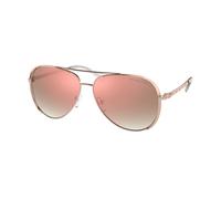 Michael Kors Mujer Michael Kors MK1101B CHELSEA BRIGHT 11086F Gafas de sol Metal Rosa Oro Piloto Normal Sombreado