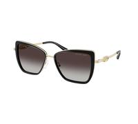 Michael Kors Mujer Michael Kors MK1178 SEA ISLAND 30058G Gafas de sol Metal Negro Gris Mariposa Normal Matizado