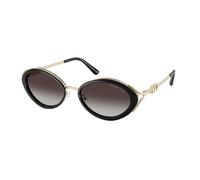 Michael Kors Mujer Michael Kors MK1179 KEY WEST 30058G Gafas de sol Metal Negro Gris Redonda Normal Matizado