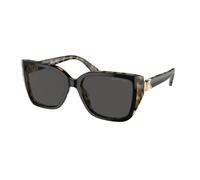 Michael Kors Mujer Michael Kors MK2199 ACADIA 395087 Gafas de sol Acetato Negro Gris Cuadrada Normal