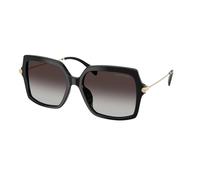 Michael Kors Mujer MK2247U QUOGUE 30058G Gafas de sol Acetato Negro Gris Cuadrada Normal Sombreado