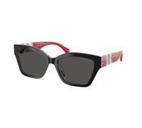 Michael Kors Mujer Michael Kors MK2292U SANTA BARBARA 391687 Gafas de sol Acetato Negro Gris Cuadrada Normal