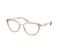 Michael Kors Mujer Michael Kors MK3103 HILTON HEAD 4051 Monturas ópticas Metal Marrón Transparente Cat Eye Normal